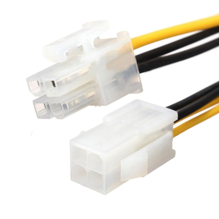 Conector de cable de extensión de fuente de alimentación ATX de 4 pines macho a hembra, 4 Pin Male to 4 Pin Female
