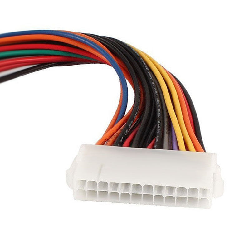 Cable de extensión ATX macho de 24 pines a hembra de 24 pines, longitud: 25 cm, 24Pin Male to 24Pin Female, 25cm