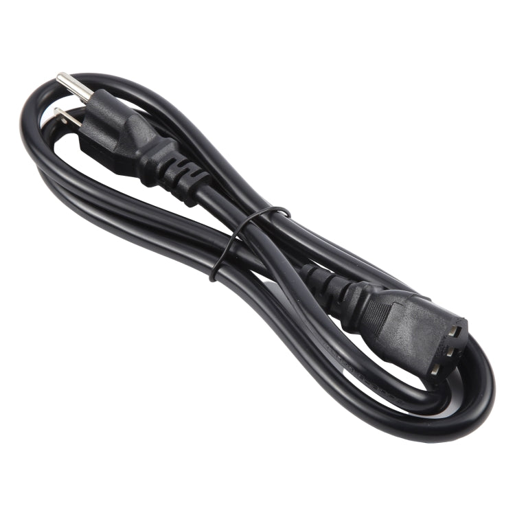 Cables de alimentación de CA universales de 3 clavijas para EE. UU. Para enchufe de monitor de impresora de computadora de escritorio, longitud del cable: 1,5 m, 1.5m