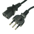 Cable de alimentación estándar de Italia para PC de escritorio de CA de 3 clavijas, longitud del cable: 1,5 m, Italy Plug, 1.2m, Italy Plug, 1.5m