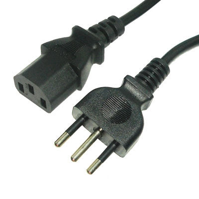 Cable de alimentación estándar de Italia para PC de escritorio de CA de 3 clavijas, longitud del cable: 1,5 m, Italy Plug, 1.2m, Italy Plug, 1.5m