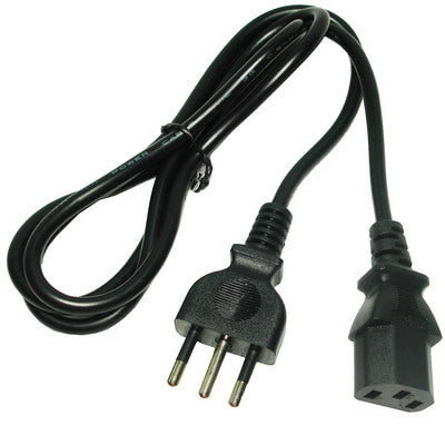 Cable de alimentación estándar de Italia para PC de escritorio de CA de 3 clavijas, longitud del cable: 1,5 m, Italy Plug, 1.2m, Italy Plug, 1.5m