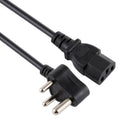 Pequeño cable de alimentación sudafricano, Small South African Plug, Length: 1.2m, Small South African Plug, Length: 1.5m