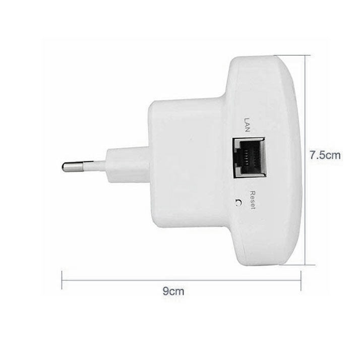 WS-WN560N2 Expansor de rango de repetidor inalámbrico N WIFI 802.11n de 300 Mbps, enchufe de la UE