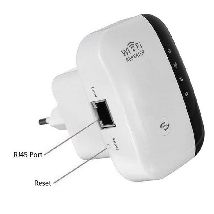 WS-WN560N2 Expansor de rango de repetidor inalámbrico N WIFI 802.11n de 300 Mbps, enchufe de la UE