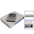 Divisor de procesador de 4 canales de vídeo de seguridad cuádruple en color CCTV (blanco), 4 Channel Processor