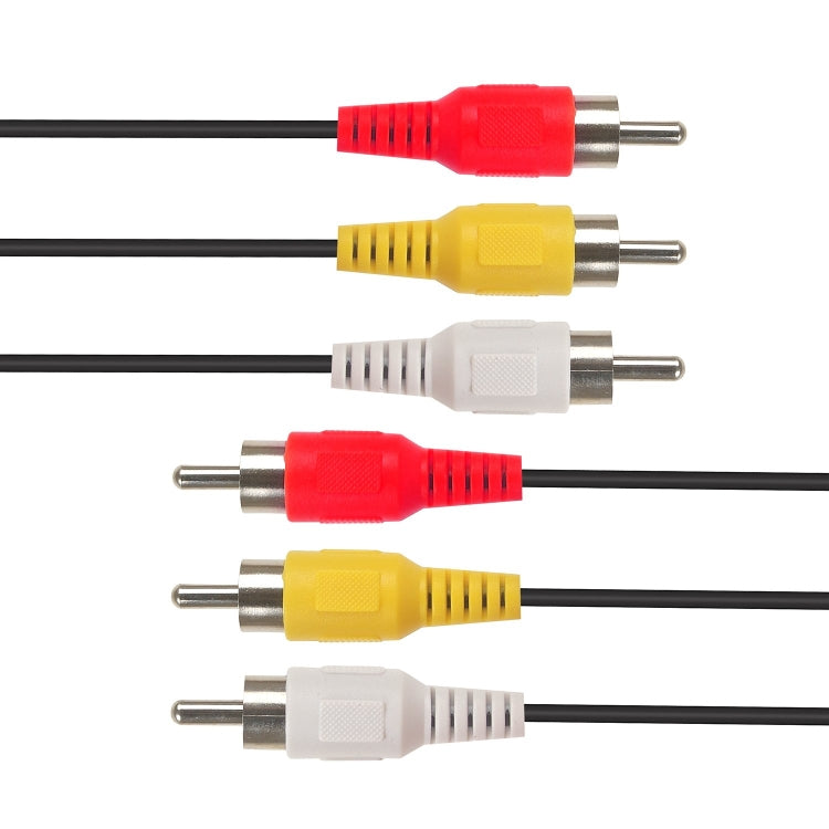 Cable AV RCA estéreo de audio y vídeo de buena calidad, longitud: 1,5 m