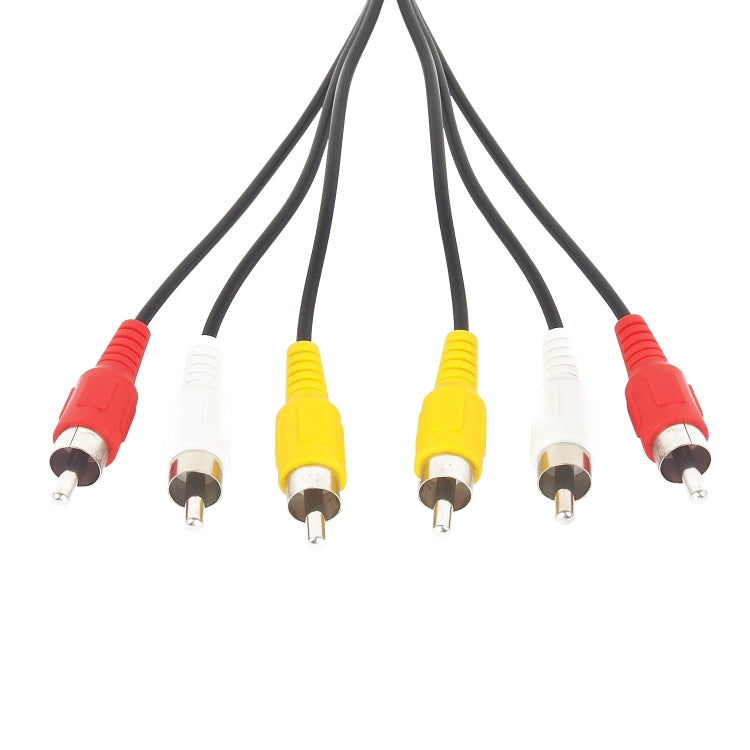 Cable AV RCA estéreo de audio y vídeo de buena calidad, longitud: 1,5 m