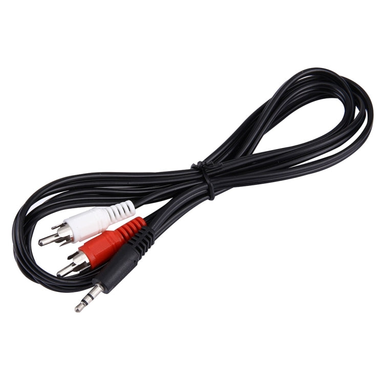 Cable de audio macho Jack de 3,5 mm estéreo a RCA de buena calidad, longitud: 1,5 m, Good Quality, Length: 1.5m