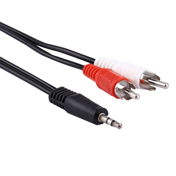 Cable de audio macho Jack de 3,5 mm estéreo a RCA de buena calidad, longitud: 1,5 m, Good Quality, Length: 1.5m