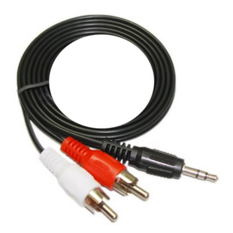 Cable de audio Jack estéreo de 3,5 mm a RCA macho, longitud: aproximadamente 2,7 m, Length: 2.7m