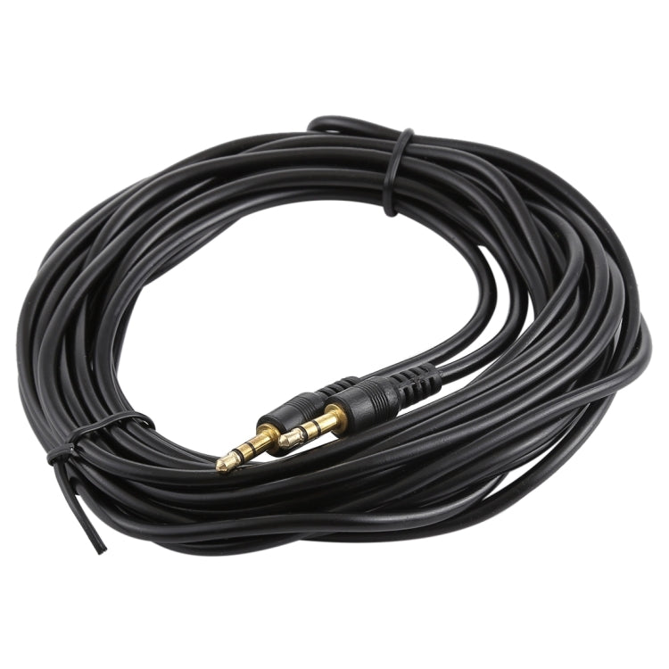 Cable auxiliar, cable de audio estéreo con mini enchufe macho de 3,5 mm, 5m