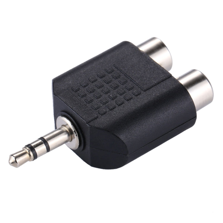 Adaptador de audio en Y RCA hembra a conector macho de 3,5 mm, 2 RCA Female to 3.5mm, 2 RCA(AV) Female to 3.5mm