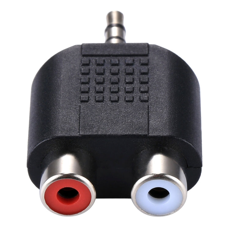 Adaptador de audio en Y RCA hembra a conector macho de 3,5 mm, 2 RCA Female to 3.5mm, 2 RCA(AV) Female to 3.5mm