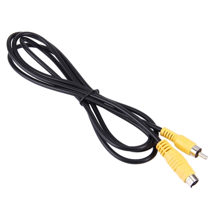 Cable adaptador convertidor S-VIDEO TV a RCA AV de 1,5 m y 4 pines, S-Video to AV RCA Male