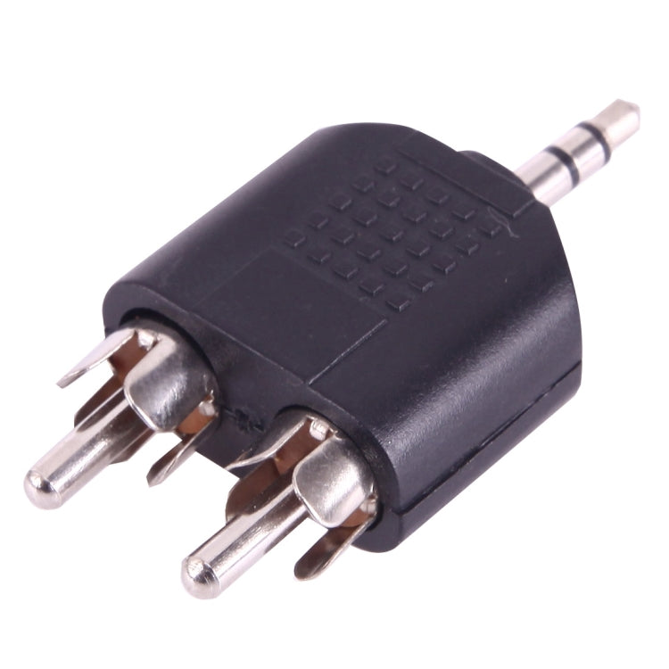 Adaptador de audio Y de 2 RCA macho a conector macho de 3,5 mm, 2 RCA Male to 3.5mm