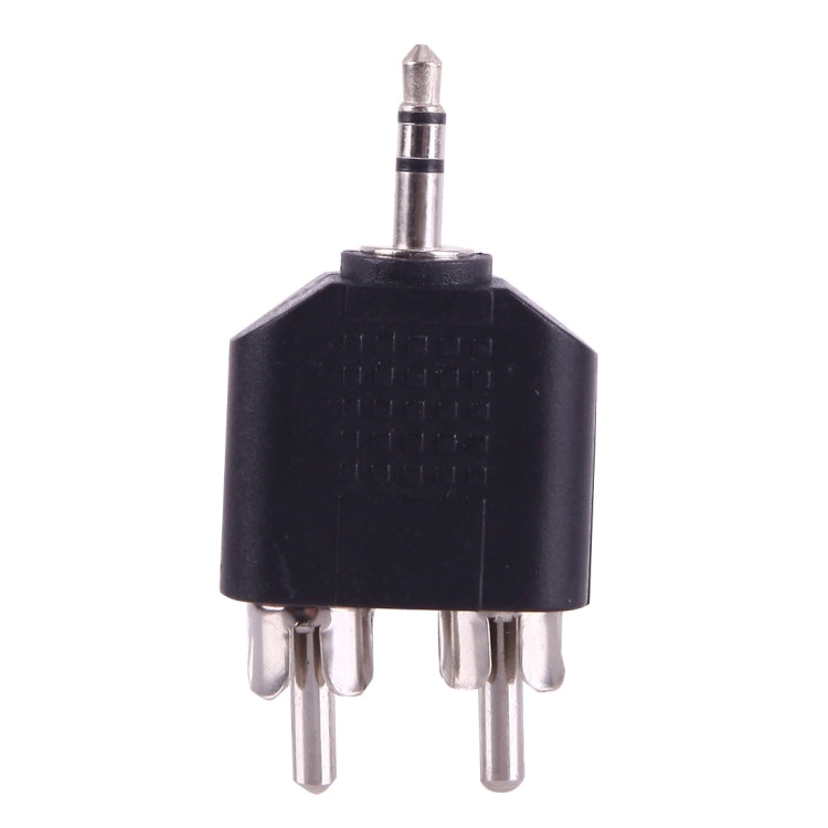 Adaptador de audio Y de 2 RCA macho a conector macho de 3,5 mm, 2 RCA Male to 3.5mm