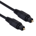 Cable de audio digital de fibra óptica con conector macho a macho de 4,0 mm de diámetro exterior para DVD HDTV, longitud: 2 m, OD: 4.0mm