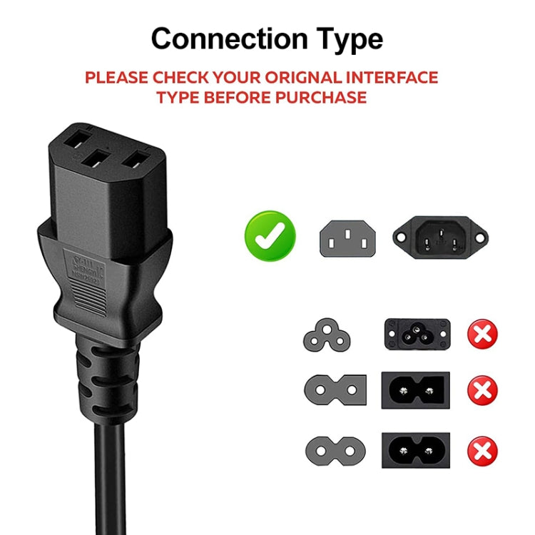 Cable de alimentación pequeño para Reino Unido, longitud del cable: 1,5 m, Small UK Plug, Length: 1.5m