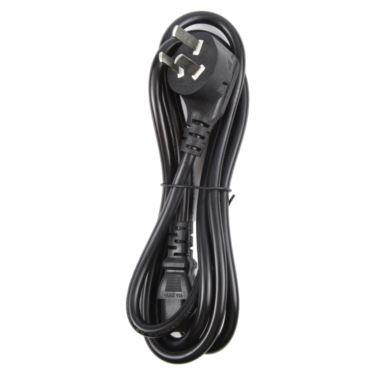 Cable de alimentación para PC y computadora Cable de 3 pines, longitud: 1,8 m, enchufe AU, 1.8m