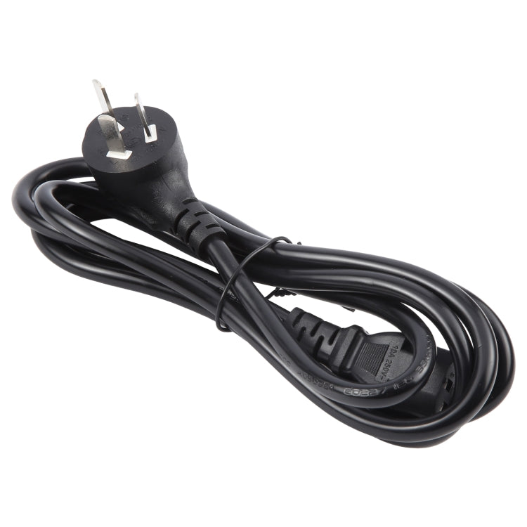 Cable de alimentación para PC y computadora Cable de 3 pines, longitud: 1,8 m, enchufe AU, 1.8m