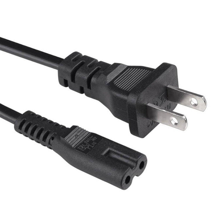Cable de alimentación para computadora portátil de EE. UU. estilo 2 clavijas de 1,2 m, US Plug, Length:1.2m