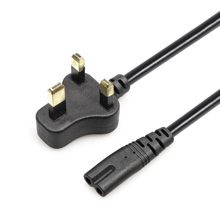 Cable de alimentación para portátil británico pequeño, estilo 2 clavijas, longitud: 1,2 m, Small UK Plug, Length:1.2m
