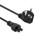 Cable de alimentación para portátil UE estilo 3 clavijas de 1,5 m, EU Plug, Length:1.5m