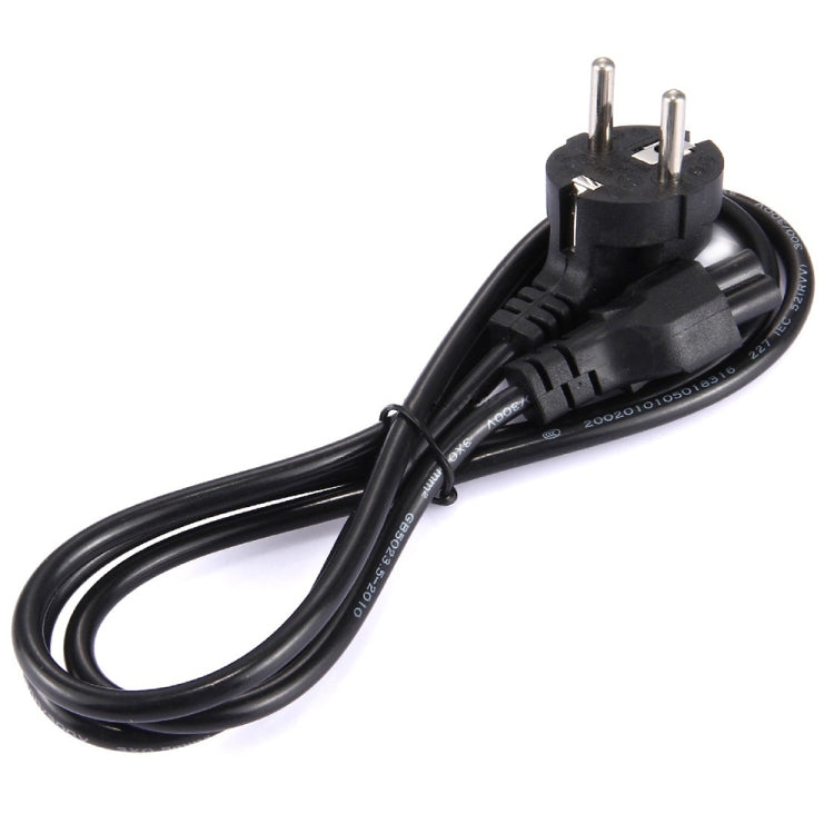 Cable de alimentación para portátil UE estilo 3 clavijas de 1,5 m, EU Plug, Length:1.5m
