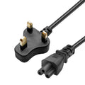 Cable de alimentación para portátil británico pequeño, estilo 3 clavijas, 1,5 m, Small UK Plug, Length: 1.5m