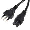 Cable de alimentación de CA para computadora portátil italiano estilo 3 clavijas, longitud: 1,5 m, 1.2m