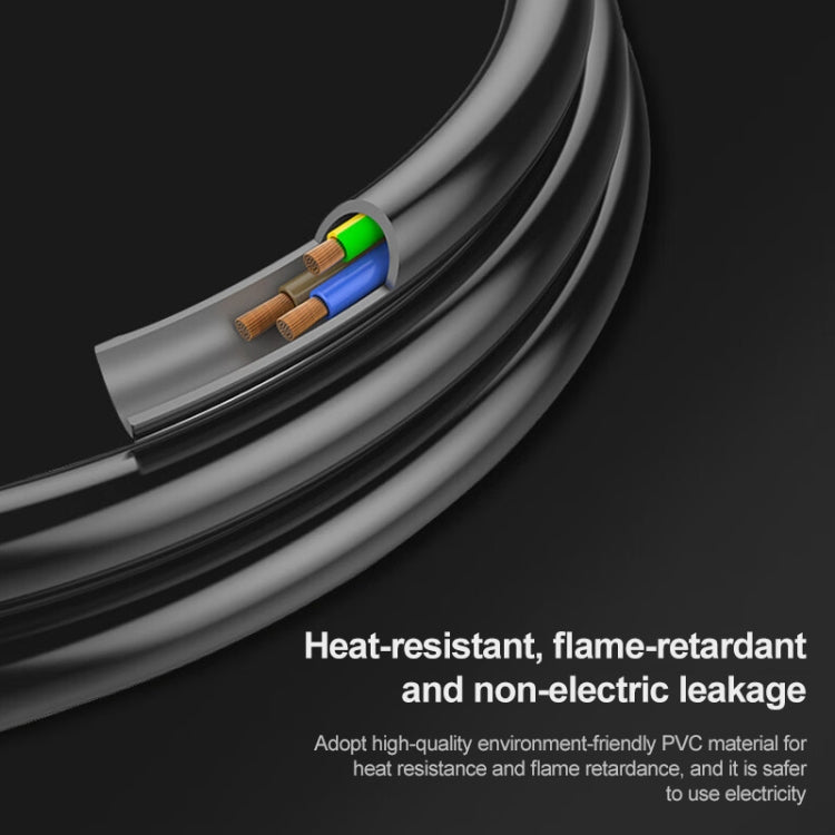 Cable de alimentación de CA para computadora portátil Brasil estilo Brasil de 3 clavijas, longitud: 1,8 m (OD6.8), 3 Prong Style Brazil, Length: 1.8m  (OD6.8)