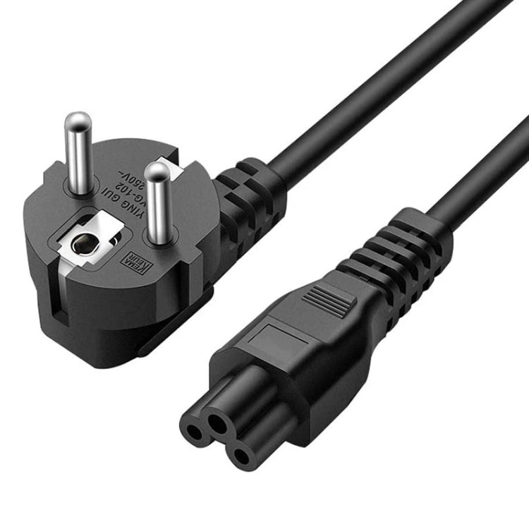 Cable de alimentación de CA para portátil de la UE, estilo UE, de alta calidad, 3 clavijas, longitud: 1,8 m, 3 Prong Style EU Plug, Length: 1.8m