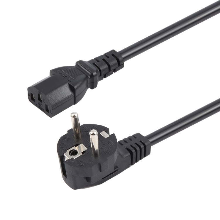 Cable de alimentación de CA para portátil de la UE, estilo UE, de alta calidad, 3 clavijas, longitud: 1,8 m, 1.8m x 1.5