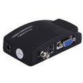 Convertidor de vídeo BNC/S-Video a VGA
