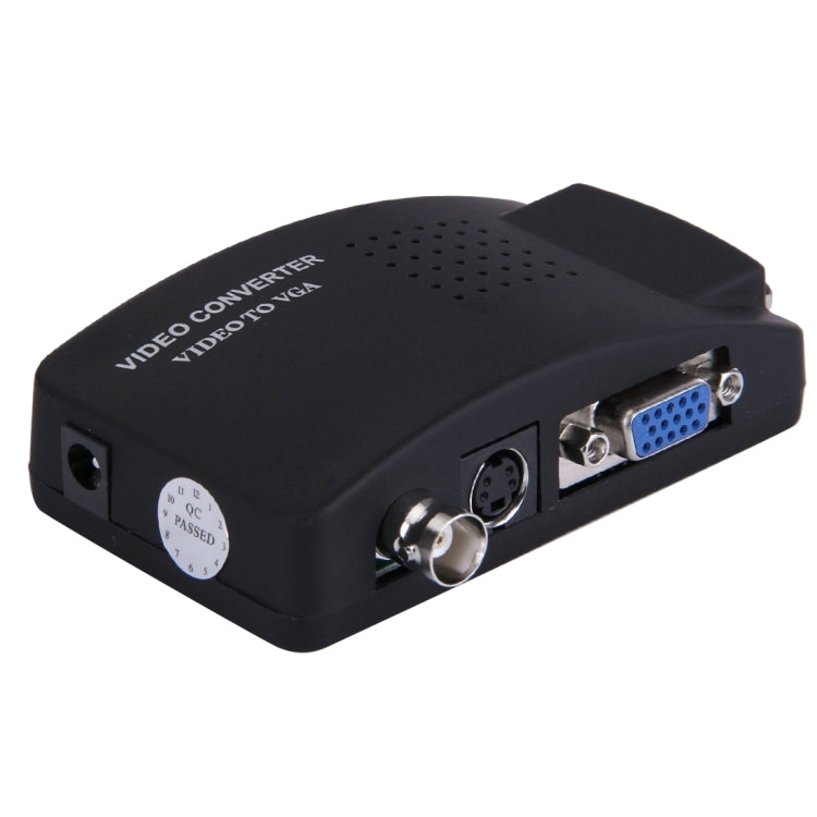 Convertidor de vídeo BNC/S-Video a VGA