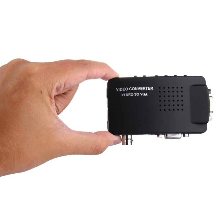 Convertidor de vídeo BNC/S-Video a VGA