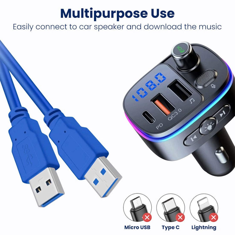 Cable de extensión AM-AM USB 3.0 A macho a macho, longitud: 1,5 m, Length: 1.5m