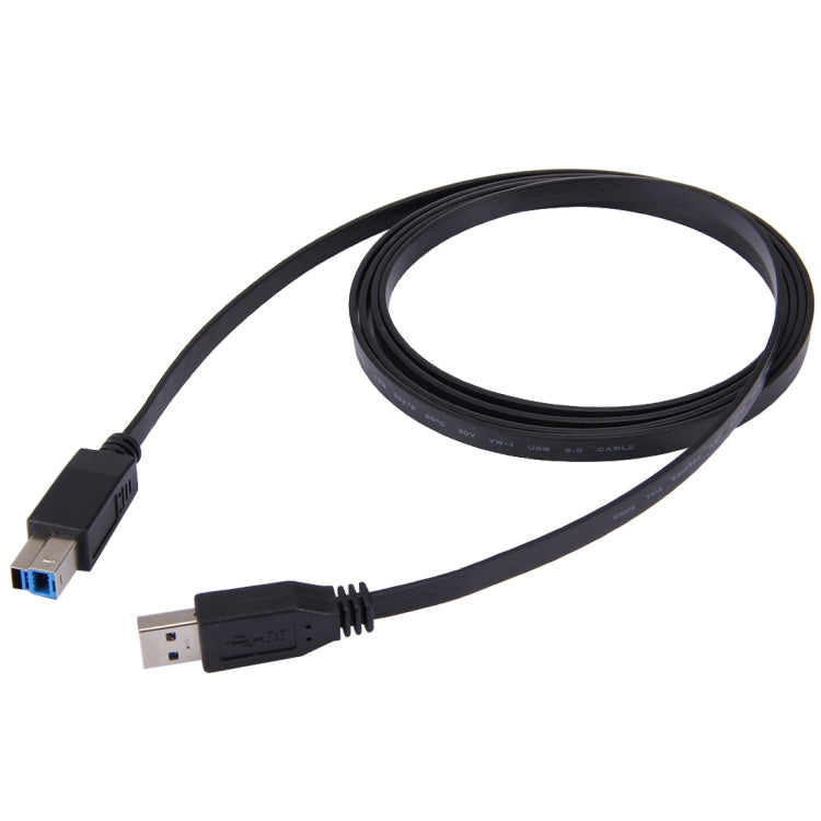 Cable USB 3.0 AM a BM, longitud: 1,8 m, Length: 1.8m (Black)