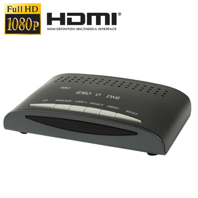 Convertidor de vídeo compuesto RCA y S-Video a HDMI, compatible con Full HD 1080P