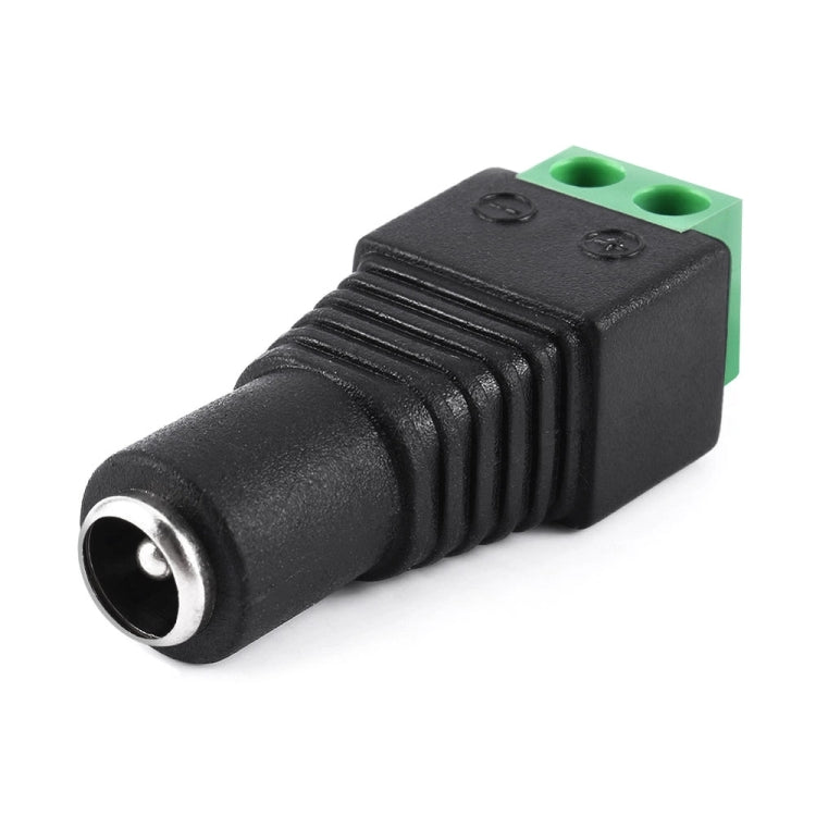Conector hembra de alimentación CC CCTV de 10 piezas