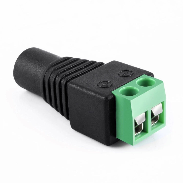 Conector hembra de alimentación CC CCTV de 10 piezas