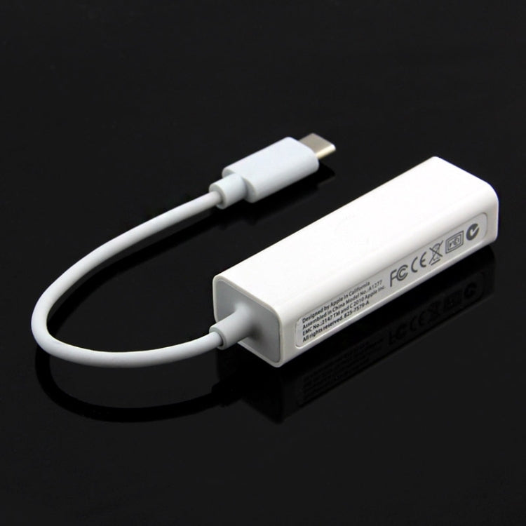 Para MacBook de 12 pulgadas / Chromebook Pixel 2015, longitud: 10 cm, RJ45