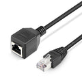 Cable de extensión de red Cat RJ45 hembra a macho, longitud: 30 cm, 30cm RJ45 Male
