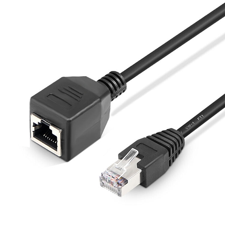 Cable de extensión de red Cat RJ45 hembra a macho, longitud: 30 cm, 30cm RJ45 Male