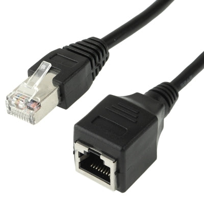 Cable de extensión de red Cat RJ45 hembra a macho, longitud: 30 cm, 30cm RJ45 Male