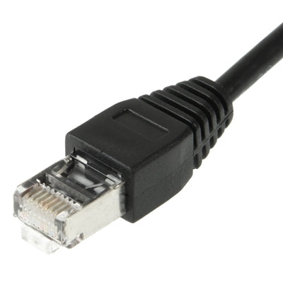 Cable de extensión de red Cat RJ45 hembra a macho, longitud: 30 cm, 30cm RJ45 Male