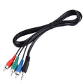 Cable de vídeo por componentes RGB de 3,5 mm con conector de 1,5 m, 3.5mm to 3 RCA, Length: 1.5m