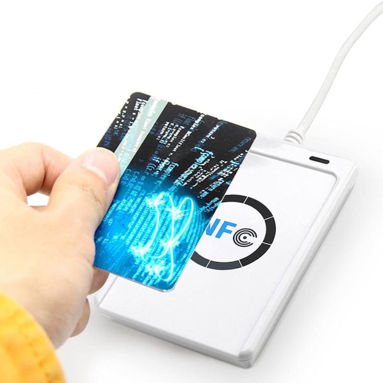 Lector de tarjetas inteligentes sin contacto ACR122 NFC RFID USB, velocidad de lectura y escritura de hasta 212 Kbps/242 Kbps