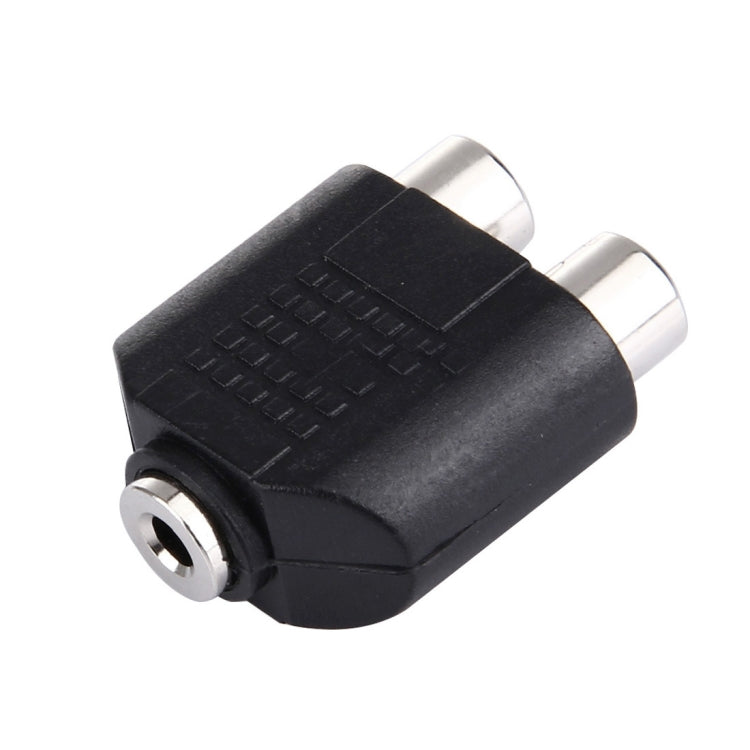 Adaptador hembra de 3,5 mm a 2 RCA hembra